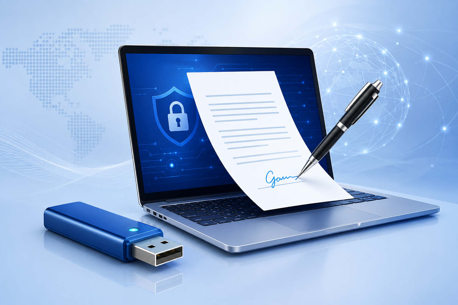 Digital documentation for import and export