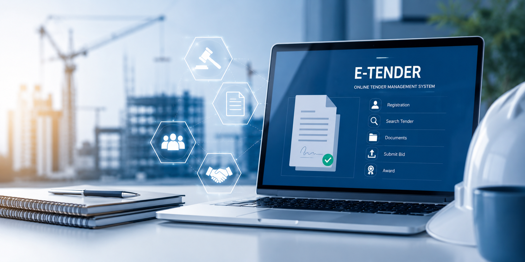 Online tendering and bid submission
